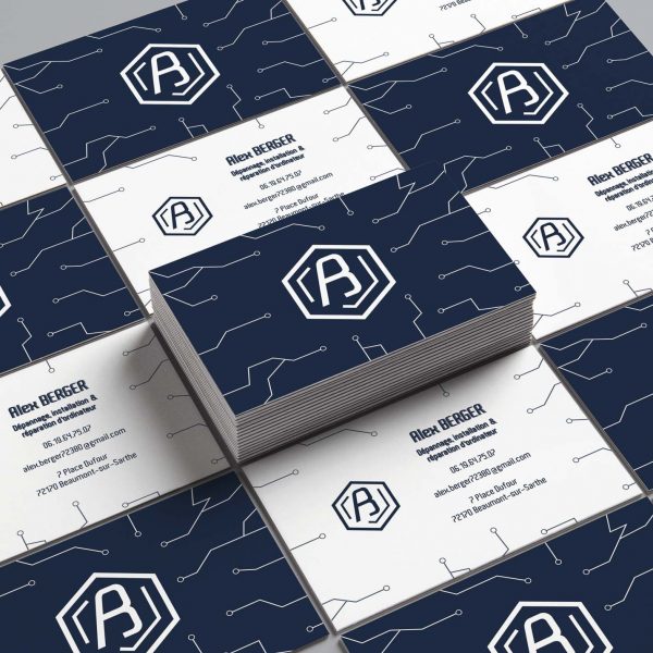 Création de logo et cartes de visite